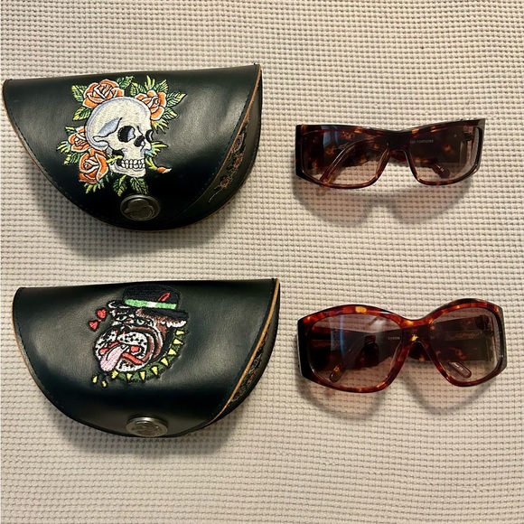 Ed Hardy Sunglasses (2 pairs) - Picture 1 of 11